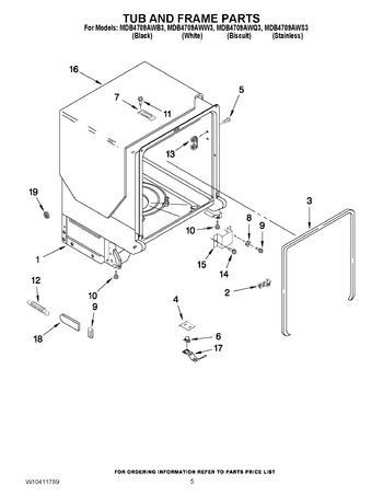 Diagram for MDB4709AWS3