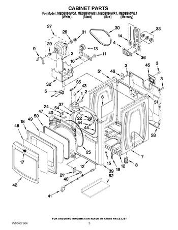 Diagram for MEDB850WR1