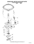 Diagram for 04 - Gearcase, Motor And Pump Parts