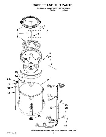 Diagram for MVWX700XL1