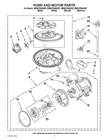 Diagram for MDB4709AWS3