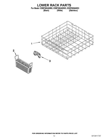 Diagram for CDB7000AWB3