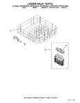 Diagram for 10 - Lower Rack Parts