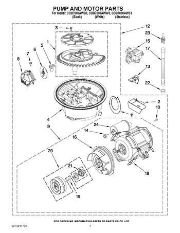 Diagram for CDB7000AWB3