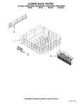 Diagram for 10 - Lower Rack Parts