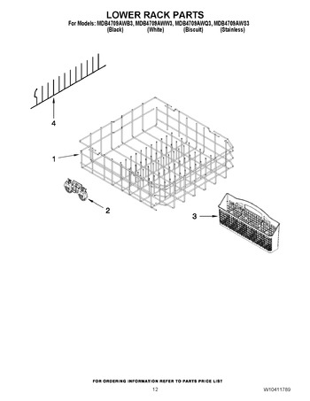 Diagram for MDB4709AWS3