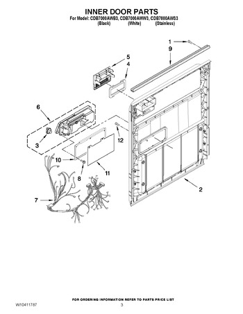 Diagram for CDB7000AWS3