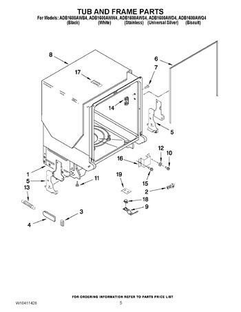 Diagram for ADB1600AWQ4