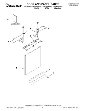 Diagram for CDB7000AWS3