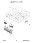 Diagram for 10 - Lower Rack Parts