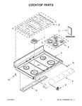 Diagram for 02 - Cooktop Parts