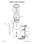 Diagram for 04 - Basket And Tub Parts