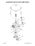 Diagram for 05 - Gearcase, Motor And Pump Parts