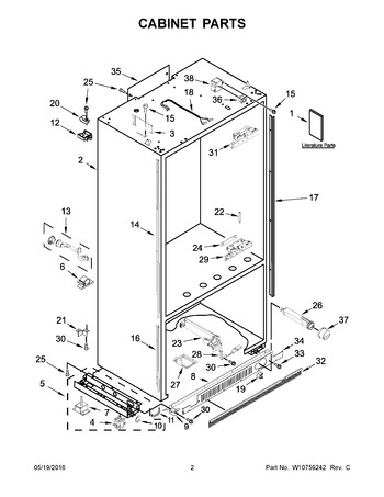 Diagram for JB36NXFXLE00