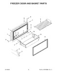 Diagram for 08 - Freezer Door And Basket Parts