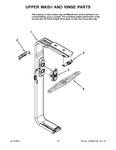 Diagram for 10 - Upper Wash And Rinse Parts