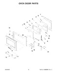 Diagram for 07 - Oven Door Parts