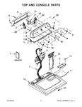 Diagram for 02 - Top And Console Parts