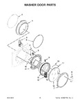 Diagram for 09 - Washer Door Parts