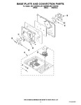 Diagram for 06 - Base Plate And Convection Parts