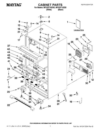 Diagram for MFX2571XEW3