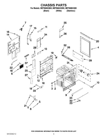 Diagram for MET8665XW00