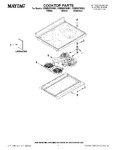 Diagram for 01 - Cooktop Parts