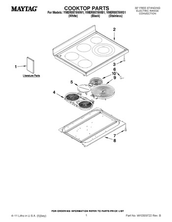 Diagram for YMER8875WS1