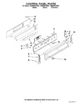 Diagram for 02 - Control Panel Parts