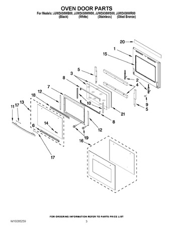 Diagram for JJW2430WR00