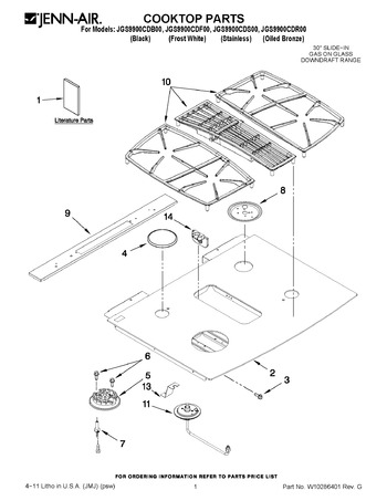 Diagram for JGS9900CDS00