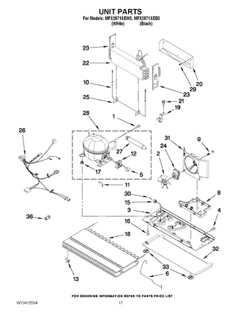 Diagram for MFX2571XEW3