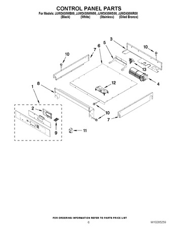 Diagram for JJW2430WR00