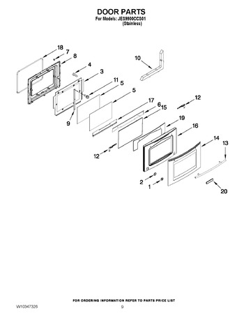 Diagram for JES9900CCS01