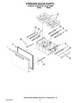 Diagram for 10 - Freezer Door Parts