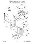 Diagram for 02 - Top And Cabinet Parts