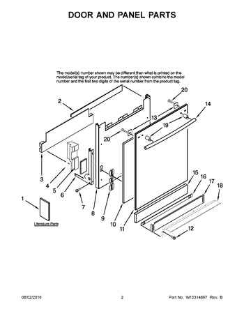 Diagram for JDB1255AWB2