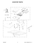 Diagram for 02 - Cooktop Parts