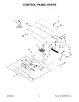 Diagram for 02 - Control Panel Parts