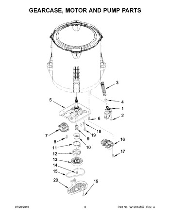 Diagram for NTW4605EW1