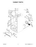 Diagram for 02 - Cabinet Parts