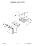 Diagram for 06 - Freezer Door Parts