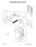 Diagram for 09 - Dispenser Front Parts