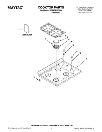 Diagram for MGR6751BDS19