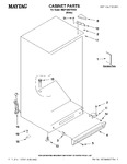 Diagram for 01 - Cabinet Parts