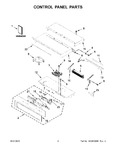 Diagram for 02 - Control Panel Parts