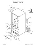 Diagram for 02 - Cabinet Parts