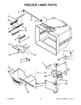 Diagram for 04 - Freezer Liner Parts