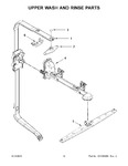 Diagram for 08 - Upper Wash And Rinse Parts