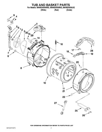 Diagram for MHWE450WJ02